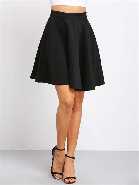 High Waisted Fit And Flare Skirt Dresses Images