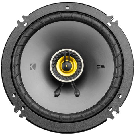 Kicker Csc65 6 5” Cs Series 2 Way 4 Ohm Coaxial Car Speakers