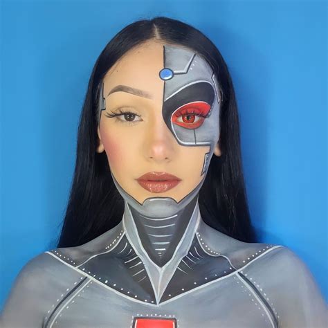 By Ig Karynamakeup Comic Makeup Body Painting Dc Comics