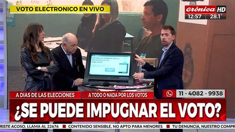 Elecciones 2023 Crónica HD te enseña cómo funciona el voto electrónico