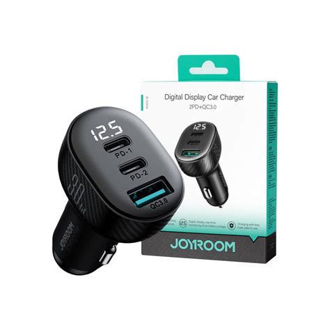 Adowarka Samochodowa Joyroom Jr Ccd W A X Usb C X Usb A Pd Qc