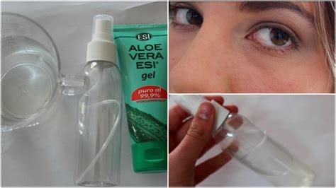 Diy Makeup Setting Spray With Aloe Vera Gel Saubhaya Makeup