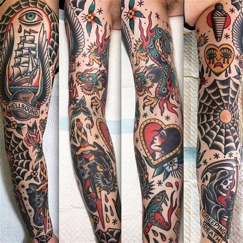 @peppermintjones !!!!!!! | Traditional tattoo sleeve, Traditional ...