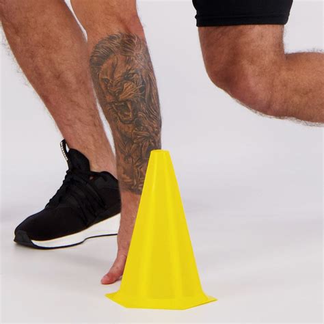 Cone De Agilidade Muvin 24cm Amarelo Futfanatics