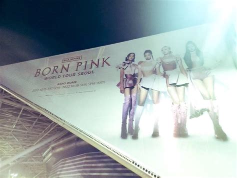 Blackpink Türkiye💕 On Twitter 📸 Kspo Dome Alanının önünde Yer Alan Billboard’dan Blackpink