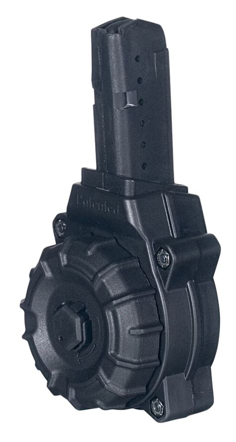 Pro Mag Ar 15 9mm Glock Style Mag 30rd Drum Black Poly Kygunco