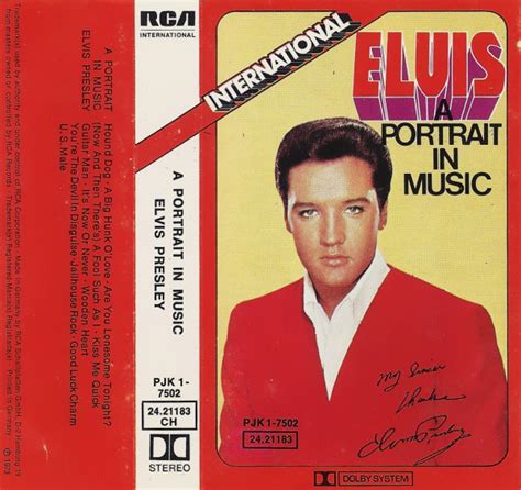 Page Elvis Presley A Portrait In Music Vinyl Records Lp Cd