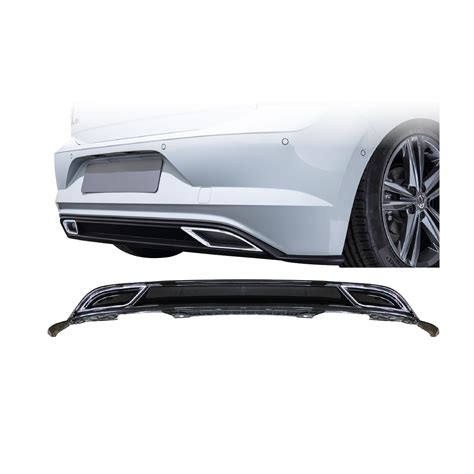 Polo R Line Rear Diffuser Gloss Black Autotech Wholesale