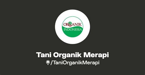 Tani Organik Merapi Instagram Tiktok Linktree