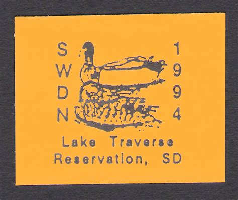 Lake Traverse Indian Reservation Waterfowl Stamps Waterfowl Stamps