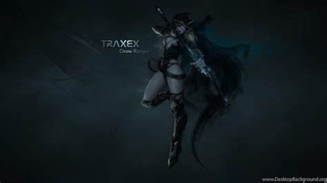 Drow Ranger Traxex And Windranger Lyralei Dota Game Hd Wallpaper Pxfuel