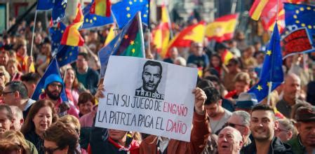 Manifestaci N Contra La Amnist A En Madrid En Directo Ltima Hora De