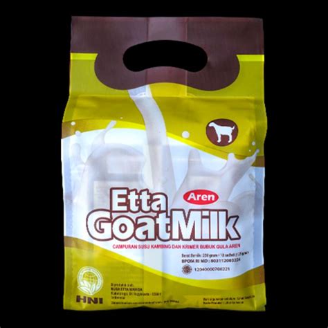 Jual Susu Kambing Eta Goat Milk Aren Isi Sachet Gula Aren Shopee