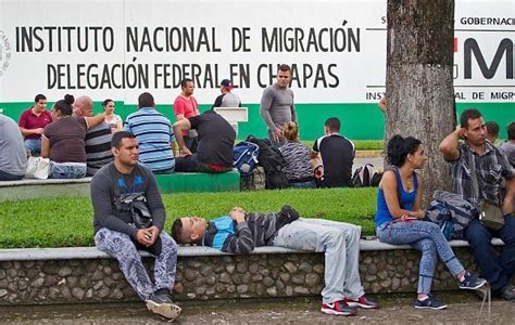 Más De 8 Mil Cubanos Pidieron Refugio En México En Abril Cuba