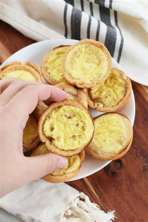 Easy Egg Custard Tart Recipe Savvy Saving Couple