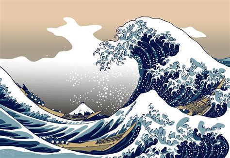 The Great Wave Off Kanagawa Wallpaper Images