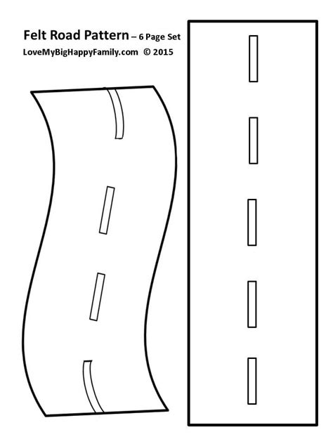 Printable Roads Pdf