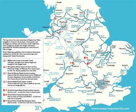 Canal Maps & Route Planning - Online & Offline