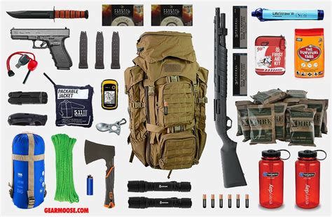 Bug Out Bag Gearmoose Survival Bag Survival Equipment Survival