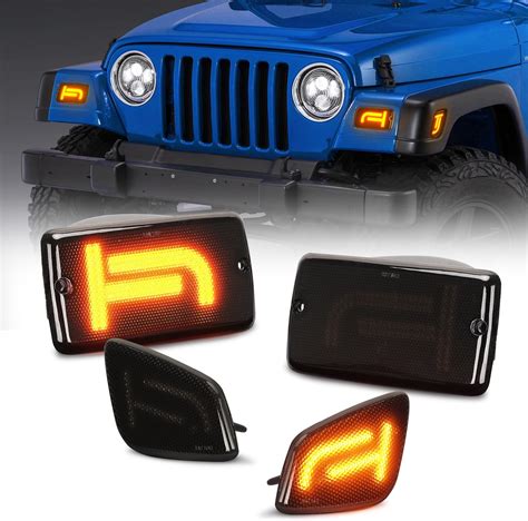 Amazon SUPAREE Bumper LED Turn Signal Lights And Side Marker