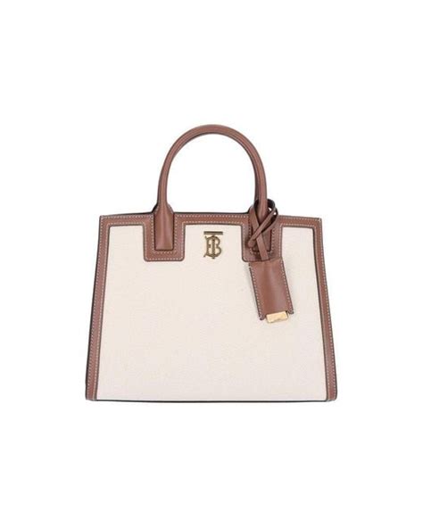 Burberry Mini Handbag Frances In Pink Lyst