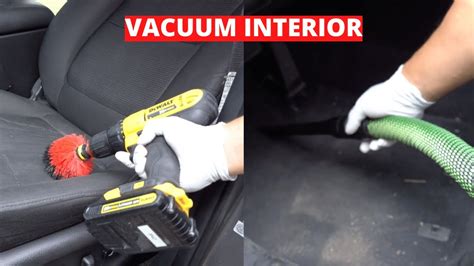 How To Vacuum Car Interior Detailing Interior Like A Pro Series Youtube