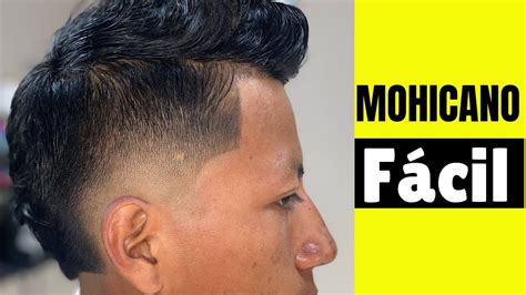 Cortes De Pelo Para Hombres Mohicano En Pelo Liso Burts Fade