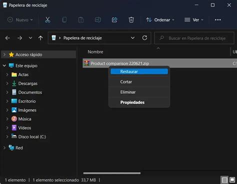 Cómo recuperar carpetas borradas en windows 10