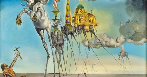 Una Pizca De Cine Música Historia Y Arte La Tentación De San Antonio Abad 1946 Salvador Dalí