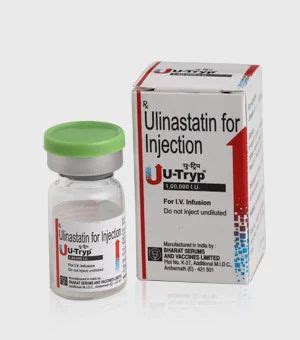 Ulinastatin U Tryp Injection At Rs 980 Vial In New Delhi ID 20149865512