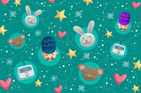 Fondo De Navidad Con Juguetes Vector Gratis