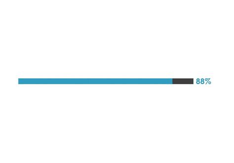 Percent Loading Icon Progress Bar Vector Illustration