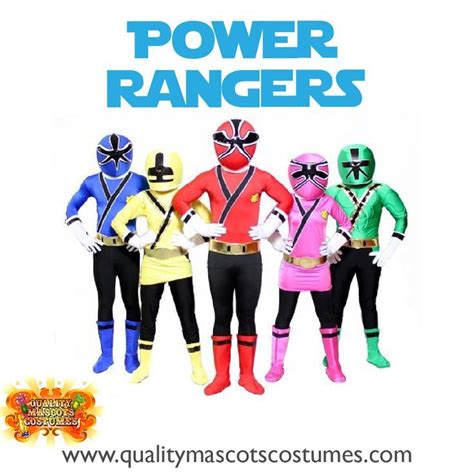 Power Rangers Mascot Costumes | Mascot costumes, Power rangers costume ...