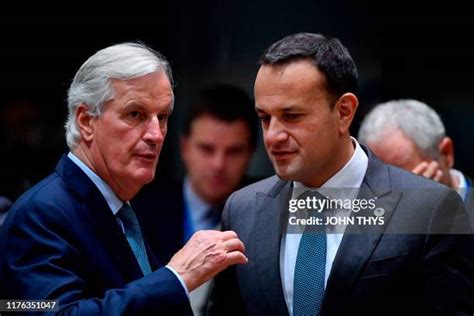 The Eu Chief Negotiator Meets With The Irish Taoiseach To Discuss