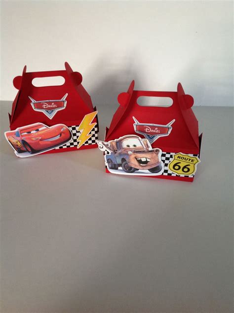 Cajitas Con Dulces Para Tu Fiesta De Cars Disney Cars Birthday