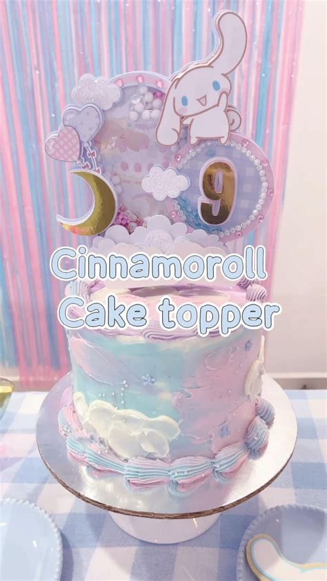 Cinnamoroll Cake Topper Fiestas De Cumplea Os Para Adolescentes