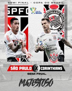 Futebol São Paulo X Corinthians Copa Do Brasil Social Media PSD