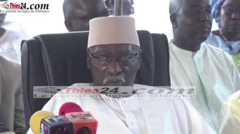 Vidéo L intégralité de la déclaration de Serigne Mbaye Sy Mansour à l