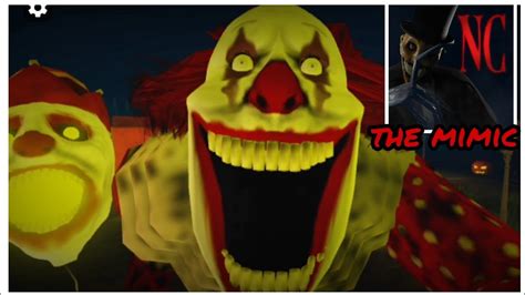 Ronnie The Clown Jumpscarethe Mimic Nigthmare Circus Update Youtube