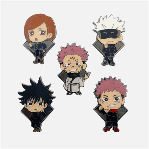 Jujutsu Kaisen Pins Collection Vol 2 Nanami Kento Ninoma Jujutsu