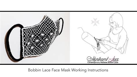 Bobbin Lace Face Mask Tutorial Youtube