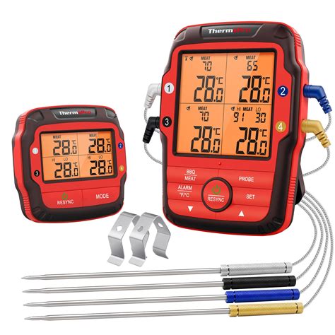 Thermopro Tp Bw Digital Wireless Oven Thermometer With Probes