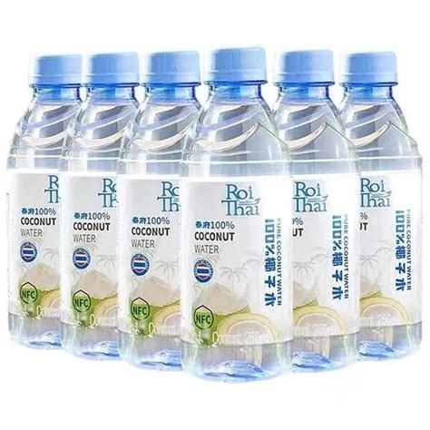 Roi Thai 100 Pure Coconut Water 250ml X 6 Bottles Lazada