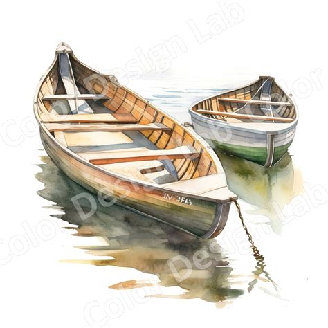 Classic Wooden Rowboats Digital Download Set of 8 - Etsy