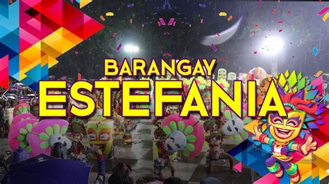 Barangay Estefania Champion Masskara Festival 2019 Youtube