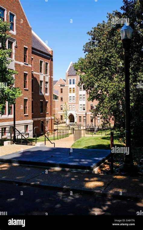 Buildings on Vanderbilt University campus, Nashville Tennessee Stock ...