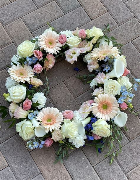 Pastel Floating Wreath Laguna Hills Ca Funeral Home And Cremation O