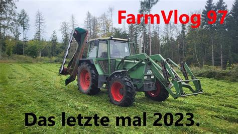 Farmvlog Der Letzte Schnitt Youtube