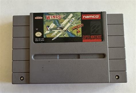 Wings 2 Aces High Value Gocollect Super Nintendo Wings 2 Aces High