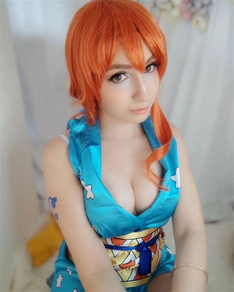 F De One Piece Fez Um Pico Cosplay Da Nami Critical Hits